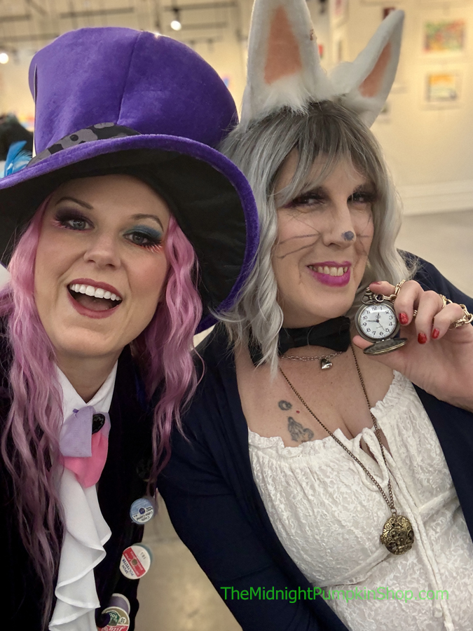 mad hatter and white rabbit