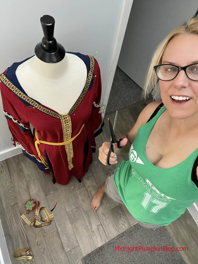 working on a new wonder woman cosplay