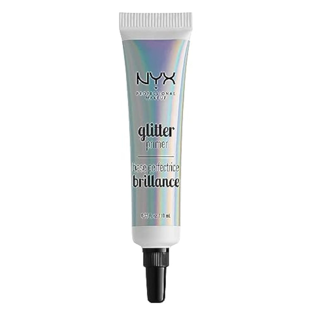 nyx glitter primer for applying glitter eyeshadow