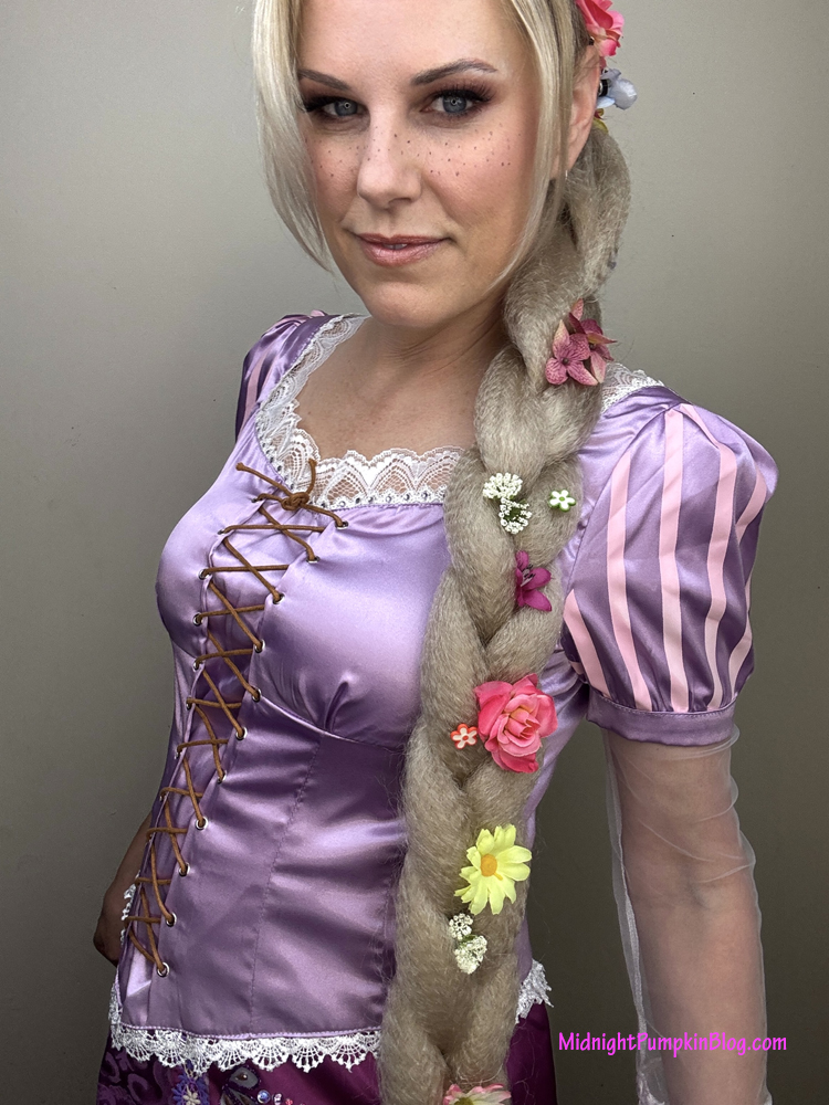 Rapunzel cosplay makeup