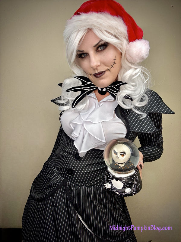 female jack skellington cosplay costume