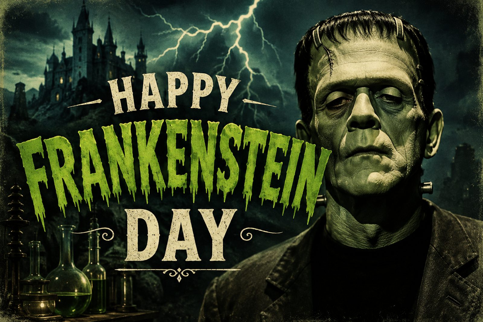 happy frankenstein day